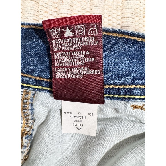 Tommy Hilfiger Vintage Carpenter Jeans Men's 31X32 Red Label Loose Baggy Y2K - Picture 6 of 8